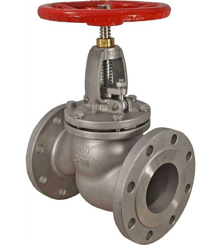 Stainless steel flanged globe valve3